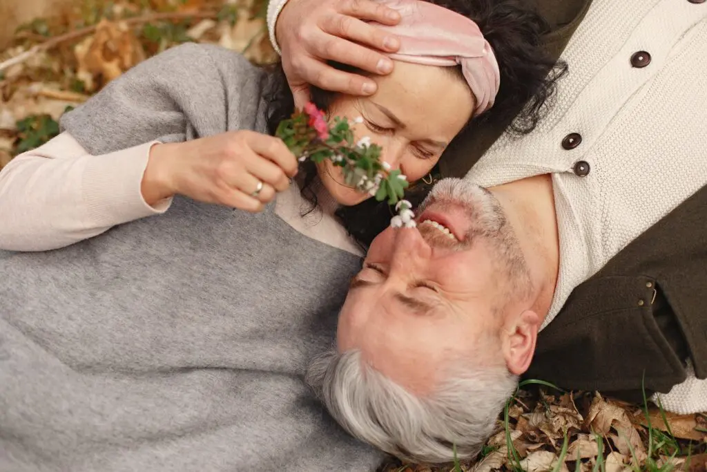 couple amoureux senior